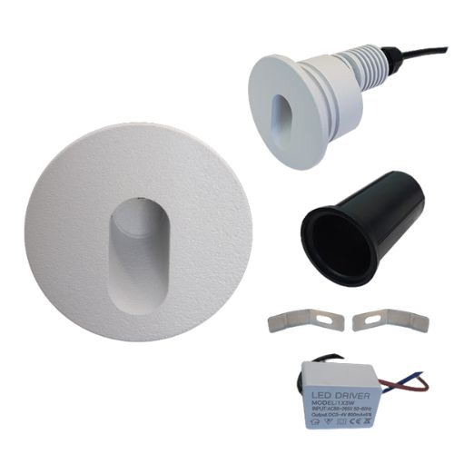 K.Light LED SMD Round Recessed Step Light