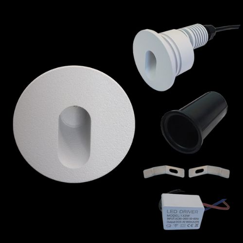K.Light LED SMD Round Recessed Step Light